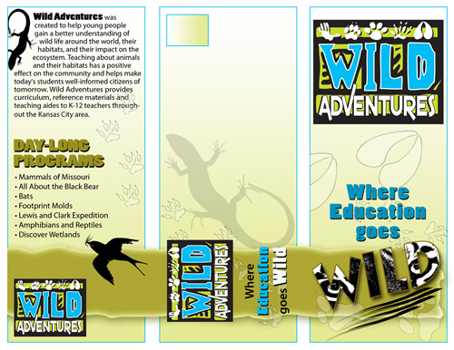 Wild Adventures brochure